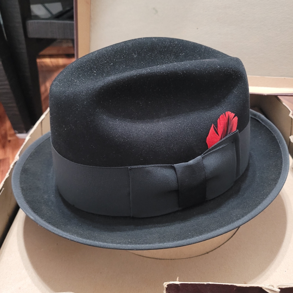 Vintage Stetson Fedora Hat